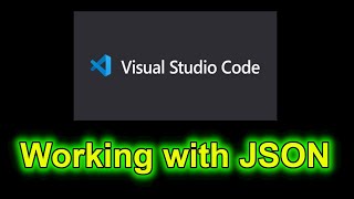 VS Code C JSon Serialize DeSerialize Object to Json File Example [upl. by Kenelm]