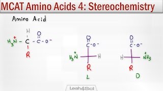 Amino Acid Stereochemistry R and S vs D and L Configuration [upl. by Kilah]