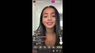 Isabela Merced  Behind the Music on Instagram Live [upl. by Dymoke]