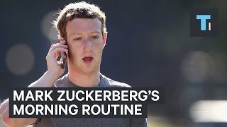 Mark Zuckerberg morning routine [upl. by Anivram]