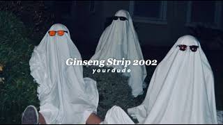 Yung Lean  Ginseng Strip 2002 slowed  reverb [upl. by Rinum]