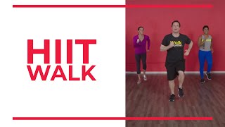 HIIT Walk  Walk At Home [upl. by Bandur703]