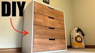 How To Build A Modern Dresser [upl. by Saffren]