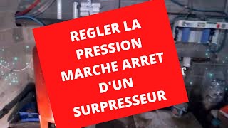 🏡Comment régler la pression marche arrêt dun surpresseur  How to adjust the pressure switch [upl. by Ardnoik]