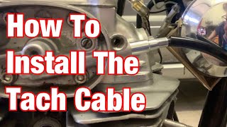 How To Install the Tachometer Cable Part 171 [upl. by Bunce]