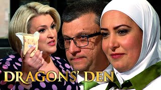 Syrian Refugees Overcome War To Bring Halloumi To Britain  Dragons’ Den [upl. by Fennie]