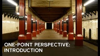 Introduction to One Point Perspective [upl. by Nasho159]