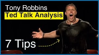 Tony Robbins  Ted Talk Speech Review  7 Tips [upl. by Idona]