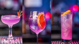 Top 5 Cocktails with Color Changing Gin [upl. by Eey]