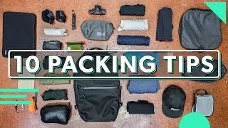 10 Minimalist Packing Tips For Your Next Trip amp How To Pack Better For Travel [upl. by Vincent95]