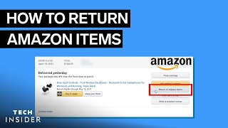 How To Return Amazon Items [upl. by Yeh993]