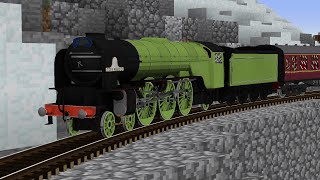 Minecraft Gauge Trains  Immersive Railroading [upl. by Stephine]