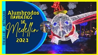 Alumbrados de Medellin 2023 [upl. by Waiter]