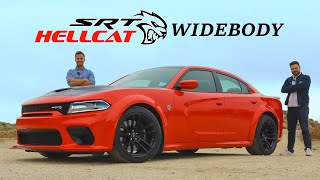 2020 Dodge Charger SRT Hellcat Widebody Review  Four Door Fury [upl. by Blakelee]