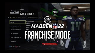 Madden NFL 22  Introduction To Franchise Mode │ PS4 [upl. by Avril]