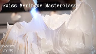 Masterclass How To Make Perfect Swiss Meringue At Home [upl. by Lleznod759]