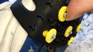 Snow Ice Anti Slip Spikes Grips Cleats Shoes Cover [upl. by Keraj]