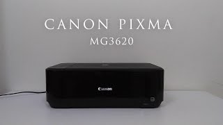 CANON PIXMA MG3620  Set Up to Wifi [upl. by Vincentia473]