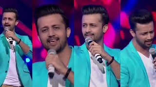 AtifAslam live singing in Gima Awards 2015  Heart touching performance [upl. by Eimmat]