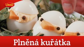 RECEPT  Plněná kuřátka [upl. by Orrocos]