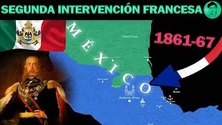 🇲🇽⚔️🇫🇷Segunda Intervención Francesa en México [upl. by Enyahc]