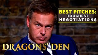 Best Pitches 4 of the Toughest Negotiations  Dragons Den [upl. by Ayama]