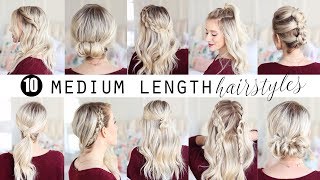 TEN Medium Length Hairstyles  Twist Me Pretty [upl. by Patrizio930]