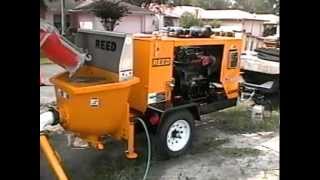 REED A30HP Rockmaster Concrete Pump [upl. by Trask]