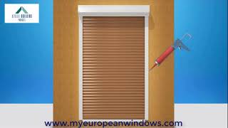 Roller shutter installation [upl. by Ahrendt]