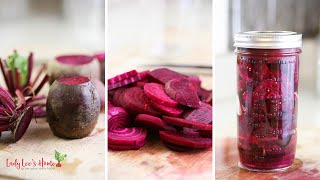 Lacto Fermented Beets  the EASIEST Way to Preserve Beets [upl. by Prud]