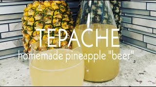 🍍 Tepache  Pineapple quotBeerquot Recipe [upl. by Ellekcir251]