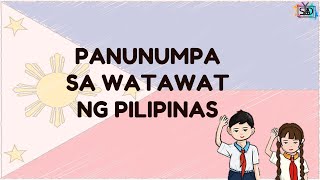 PANUNUMPA SA WATAWAT NG PILIPINAS [upl. by Wincer]