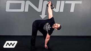 Kettlebell Windmill Tutorial  Kettlebell Exercises [upl. by Nevur]