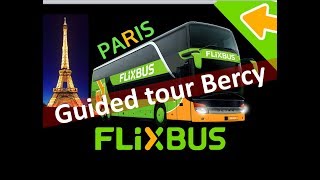 FlixBus Paris  Bercy subway to FlixBus stop [upl. by Edin620]