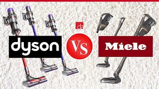 Dyson Vacuum vs Miele Vacuum  Cordless Vacuum Comparison [upl. by Eneleh]