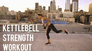 30 Minute Kettlebell Strength Workout [upl. by Dolhenty275]