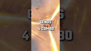 Genos 4 Combo  The Strongest Battleground roblox [upl. by Dewie845]