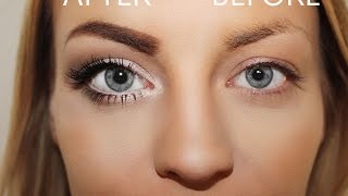 Wie schminke ich meine Augen größer Tutorial How to make your eyes look bigger Make Up Tutorial [upl. by Christiana750]