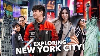 Exploring NEW YORK CITY Travel Vlog  Ranz Kyle [upl. by Laurent]