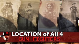 All Gun Fighters Locations  Red Dead Redemption 2  Guide [upl. by Carboni]