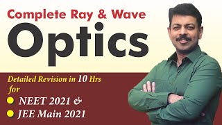 Ray amp Wave Optics in 10 Hrs for JEE amp NEET shorts [upl. by Iarahs]