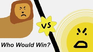 1 Trillion Lions VS Sun Who Would Win Solved With Science [upl. by Dietz]