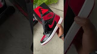 Air Jordan 1 Patent Bred Better Than I Thought [upl. by Odelinda]