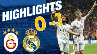 HIGHLIGHTS  Galatasaray 01 Real Madrid [upl. by Treiber]