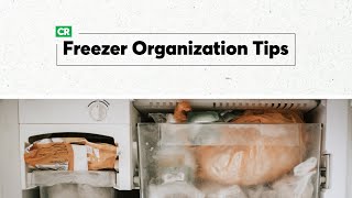 How to Organize Your Freezer  Consumer Reports [upl. by Goodhen392]