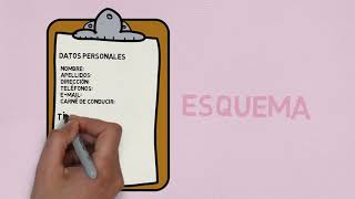 Cómo hacer un curriculum fácil [upl. by Haiel]