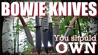 5 Bowie Knives You Should Own [upl. by Nicodemus]