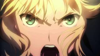 Fatestay night UBW 2015  Saber Excalibur Attack 1080p [upl. by Idnarb]