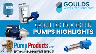 Goulds Booster Pumps Product Highlight [upl. by Patrice554]