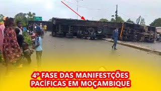 4 Fase das Manifestações em Moçambique [upl. by Doggett]